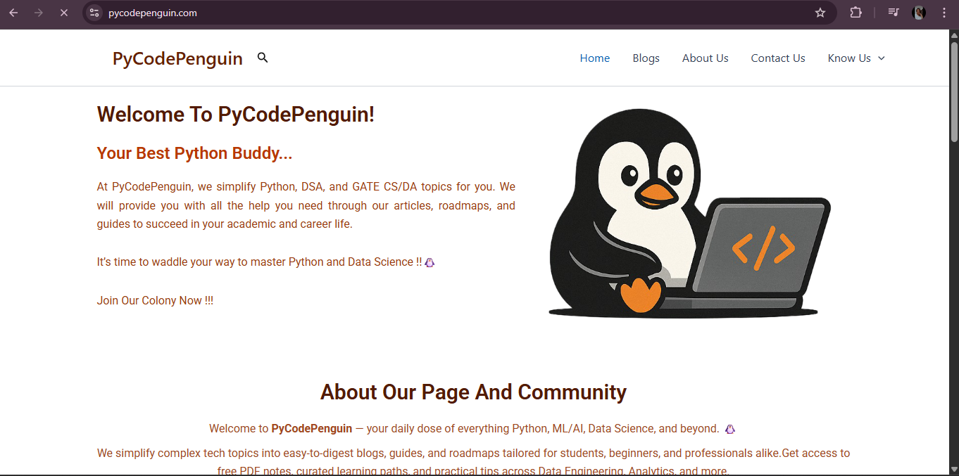PyCodePenguin